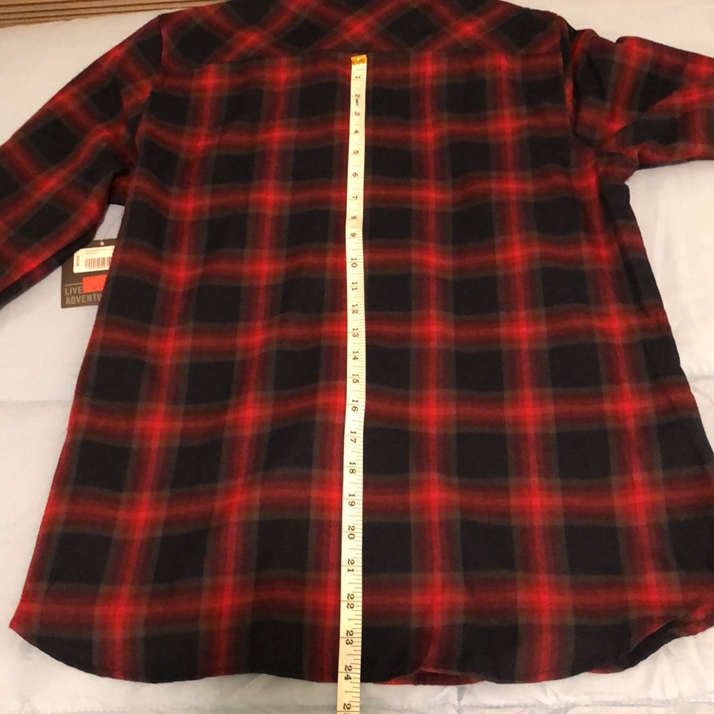 NWT Eddie Bauer Plaid Blouse - Picture 7 of 7